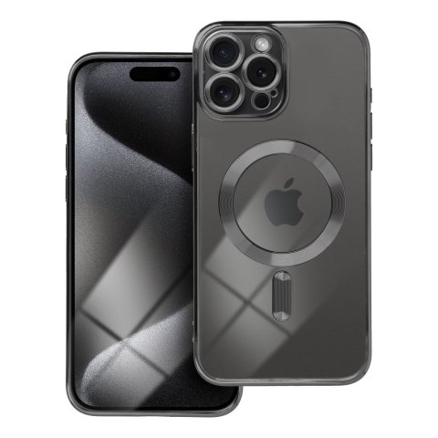 Futerał ELECTRO MAG COVER kompatybilny z MagSafe do IPHONE 15 Pro Max czarny Futerał ELECTRO MAG COVER kompatybilny z MagSafe do IPHONE 15 Pro Max czarny