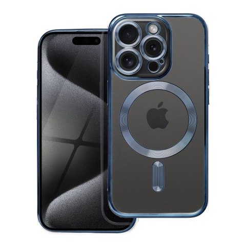 Futerał ELECTRO MAG COVER kompatybilny z MagSafe do IPHONE 15 Pro tytanowy niebieski Futerał ELECTRO MAG COVER kompatybilny z MagSafe do IPHONE 15 Pro tytanowy niebieski