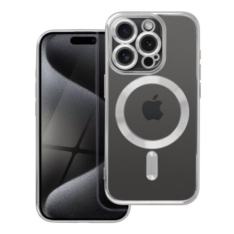 Futerał ELECTRO MAG COVER kompatybilny z MagSafe do IPHONE 15 Pro tytanowy Futerał ELECTRO MAG COVER kompatybilny z MagSafe do IPHONE 15 Pro tytanowy