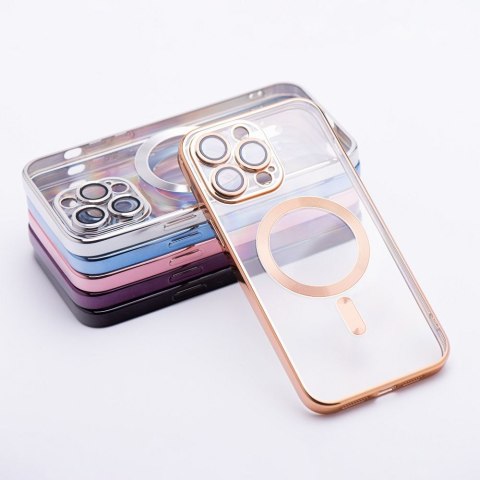 Futerał ELECTRO MAG COVER kompatybilny z MagSafe do IPHONE 15 Pro złoty Futerał ELECTRO MAG COVER kompatybilny z MagSafe do IPHONE 15 Pro złoty