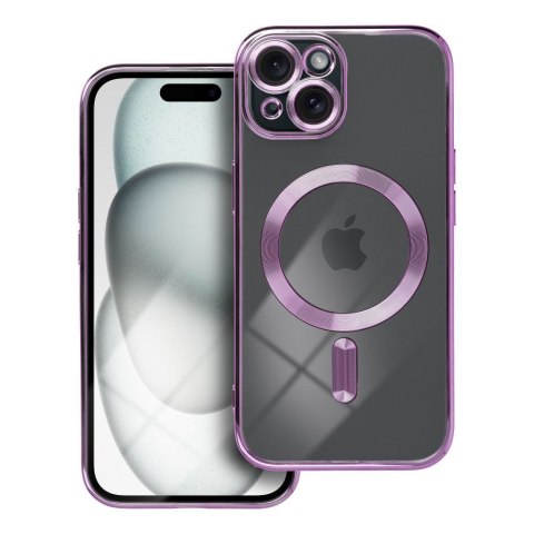 Futerał ELECTRO MAG COVER kompatybilny z MagSafe do IPHONE 15 fioletowy Futerał ELECTRO MAG COVER kompatybilny z MagSafe do IPHONE 15 fioletowy