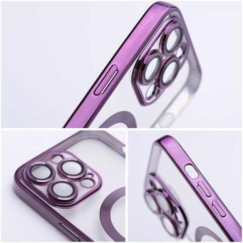 Futerał ELECTRO MAG COVER kompatybilny z MagSafe do IPHONE 16 Plus fioletowy Futerał ELECTRO MAG COVER kompatybilny z MagSafe do IPHONE 16 Plus fioletowy
