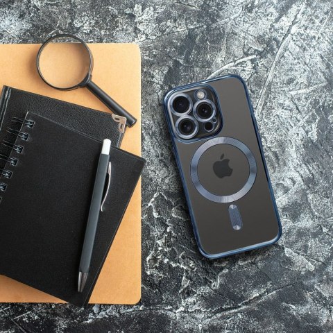 Futerał ELECTRO MAG COVER kompatybilny z MagSafe do IPHONE 16 Plus niebieski Futerał ELECTRO MAG COVER kompatybilny z MagSafe do IPHONE 16 Plus niebieski