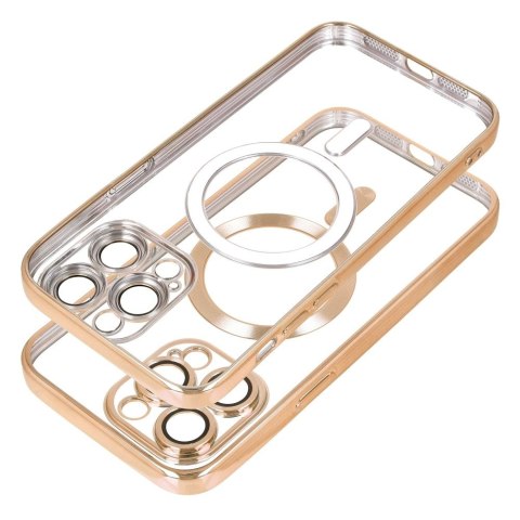 Futerał ELECTRO MAG COVER kompatybilny z MagSafe do IPHONE 16 Pro złoty Futerał ELECTRO MAG COVER kompatybilny z MagSafe do IPHONE 16 Pro złoty