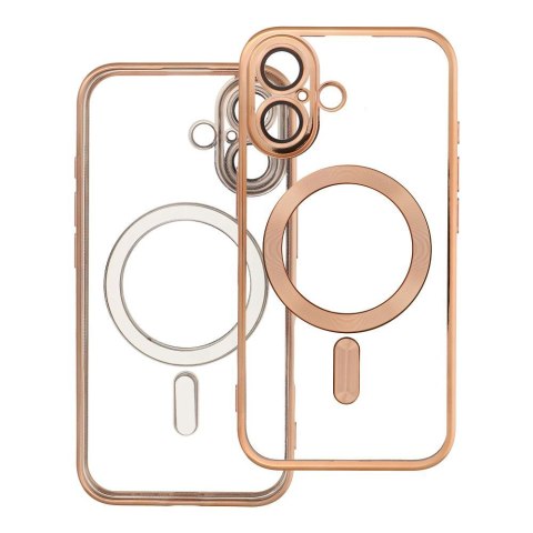 Futerał ELECTRO MAG COVER kompatybilny z MagSafe do IPHONE 16 złoty Futerał ELECTRO MAG COVER kompatybilny z MagSafe do IPHONE 16 złoty