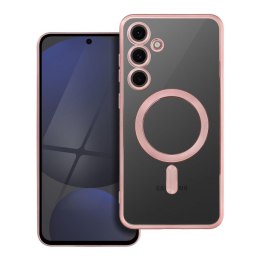 Futerał ELECTRO MAG COVER kompatybilny z MagSafe do SAMSUNG S24 FE złoty róż