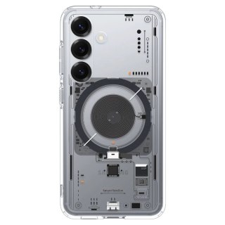 Etui Spigen Ultra Hybrid Mag na Samsung Galaxy S25 Neo One - przezroczyste