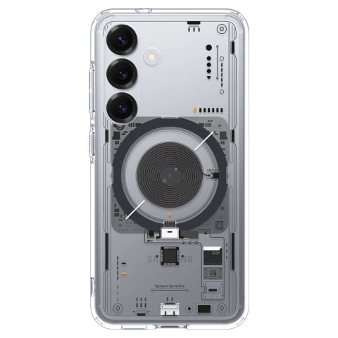 Etui Spigen Ultra Hybrid Mag na Samsung Galaxy S25 Neo One - przezroczyste