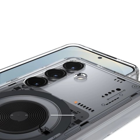 Etui Spigen Ultra Hybrid Mag na Samsung Galaxy S25 Neo One - przezroczyste