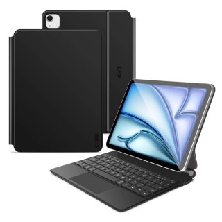 Etui Tech-Protect Smartcase Magnetic z klawiaturą na iPad Air 10.9" 2020 / 2022 / iPad Air 11" 2024 / 2025 - czarne