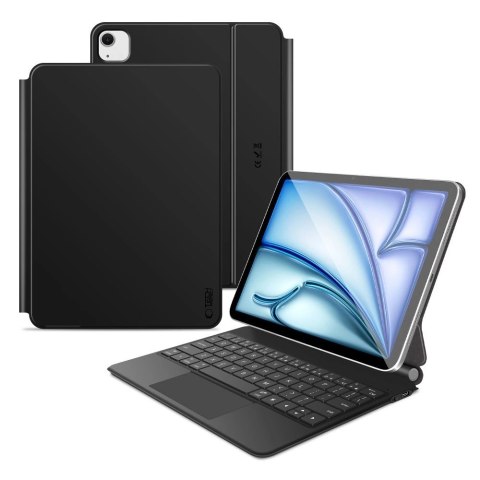 Etui Tech-Protect Smartcase Magnetic z klawiaturą na iPad Air 10.9" 2020 / 2022 / iPad Air 11" 2024 / 2025 - czarne Etui Tech-Protect Smartcase Magnetic z klawiaturą na iPad Air 10.9" 2020 / 2022 / iPad Air 11" 2024 / 2025 - czarne