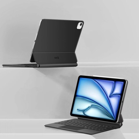 Etui Tech-Protect Smartcase Magnetic z klawiaturą na iPad Air 10.9" 2020 / 2022 / iPad Air 11" 2024 / 2025 - czarne Etui Tech-Protect Smartcase Magnetic z klawiaturą na iPad Air 10.9" 2020 / 2022 / iPad Air 11" 2024 / 2025 - czarne