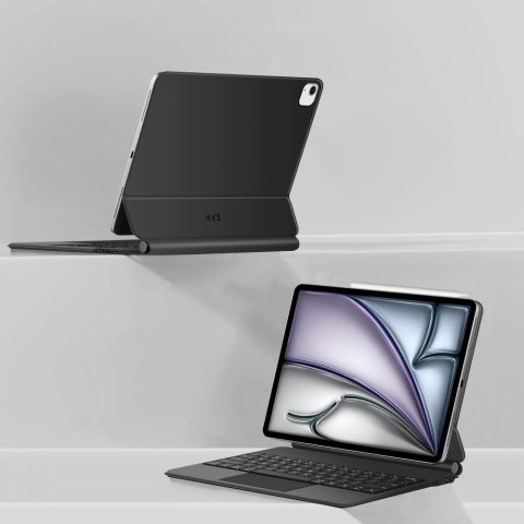 Etui Tech-Protect Smartcase Magnetic z klawiaturą na iPad Pro 12.9" 2020 / 2021 / 2022 / iPad Air 13" 2024 / 2025 - czarne Etui Tech-Protect Smartcase Magnetic z klawiaturą na iPad Pro 12.9" 2020 / 2021 / 2022 / iPad Air 13" 2024 / 2025 - czarne