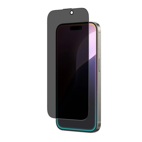 Szkło hartowane AMAZINGTHING Titan Privacy Glass prywatyzujące do iPhone 16 Plus