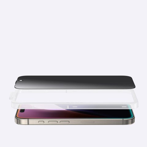 Szkło hartowane AMAZINGTHING Titan Privacy Glass prywatyzujące do iPhone 16 Pro