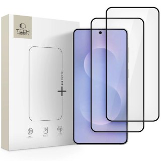 Szkło hartowane Tech-Protect Glass Fit+ 2-pack na Samsung Galaxy S25 Edge - przezroczyste