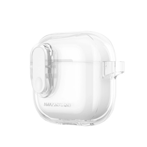 Etui AMAZINGTHING Minimal Case do AirPods 4 - przezroczyste Etui AMAZINGTHING Minimal Case do AirPods 4 - przezroczyste