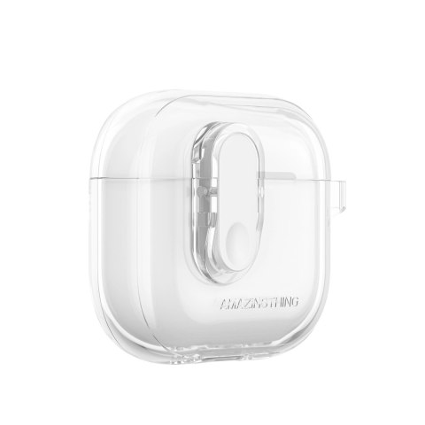 Etui AMAZINGTHING Minimal Case do AirPods 4 - przezroczyste Etui AMAZINGTHING Minimal Case do AirPods 4 - przezroczyste