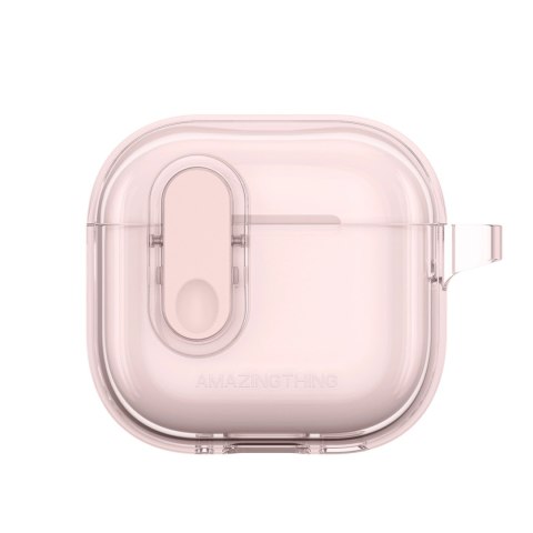 Etui AMAZINGTHING Minimal Case do AirPods 4 - różowe Etui AMAZINGTHING Minimal Case do AirPods 4 - różowe