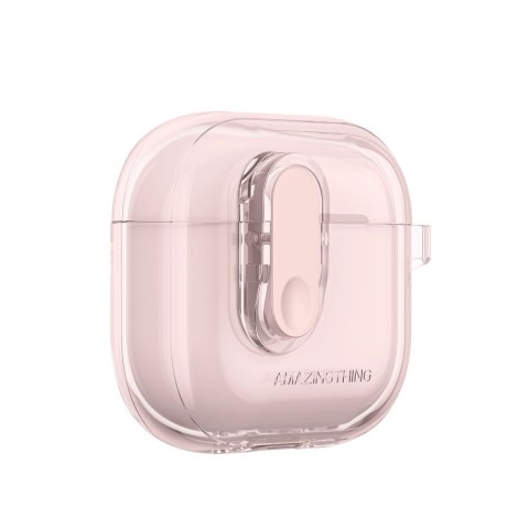 Etui AMAZINGTHING Minimal Case do AirPods 4 - różowe Etui AMAZINGTHING Minimal Case do AirPods 4 - różowe