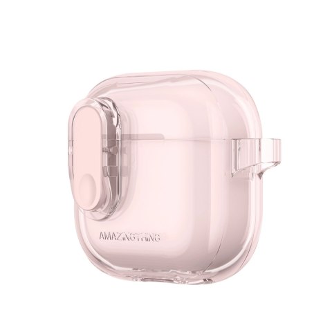 Etui AMAZINGTHING Minimal Case do AirPods 4 - różowe Etui AMAZINGTHING Minimal Case do AirPods 4 - różowe