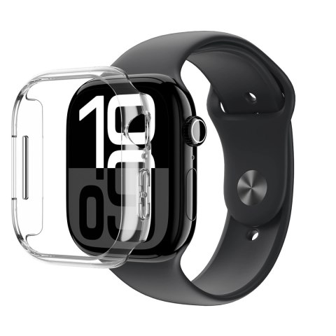 Etui AMAZINGTHING Minimal Case do Apple Watch 46mm - przezroczyste