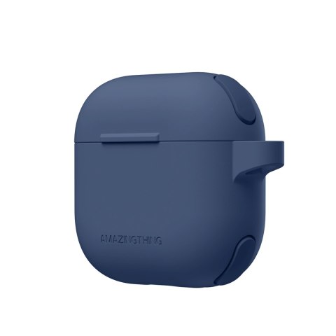 Etui AMAZINGTHING Omni Case do AirPods 4 - ciemnoniebieskie