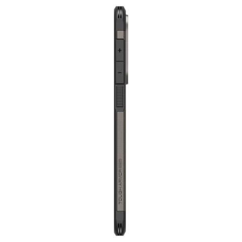 Etui Spigen Tough Armor MagSafe na Samsung Galaxy S25 Edge - szaro-czarne