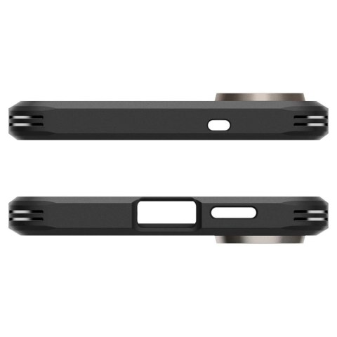 Etui Spigen Tough Armor MagSafe na Samsung Galaxy S25 Edge - szaro-czarne