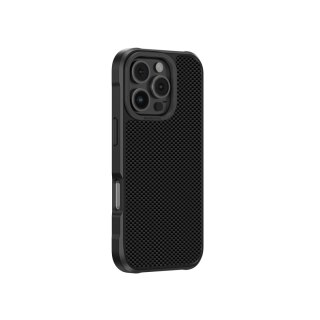 Etui pancerne AMAZINGTHING Titan Max Case z włóknami aramidowymi 600D do iPhone 16 Pro Max - czarne
