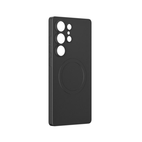 Etui silikonowe AMAZINGTHING Minimal Air Case z pierścieniem magnetycznym do Samsung Galaxy S25 Ultra - czarne Etui silikonowe AMAZINGTHING Minimal Air Case z pierścieniem magnetycznym do Samsung Galaxy S25 Ultra - czarne