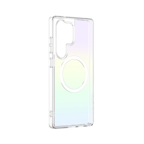 Etui silikonowe AMAZINGTHING Minimal Mag Case z pierścieniem magnetycznym do Samsung Galaxy S25 Ultra - opalizujące Etui silikonowe AMAZINGTHING Minimal Mag Case z pierścieniem magnetycznym do Samsung Galaxy S25 Ultra - opalizujące