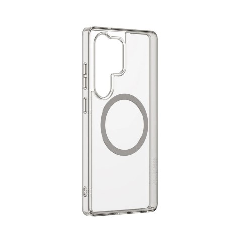 Etui silikonowe AMAZINGTHING Minimal Mag Case z pierścieniem magnetycznym do Samsung Galaxy S25 Ultra - szare Etui silikonowe AMAZINGTHING Minimal Mag Case z pierścieniem magnetycznym do Samsung Galaxy S25 Ultra - szare