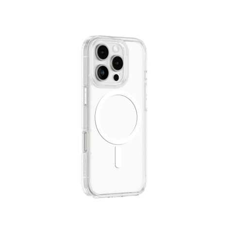 Etui silikonowe AMAZINGTHING Minimal Mag Case z pierścieniem magnetycznym do iPhone 16 Pro Max - przezroczyste