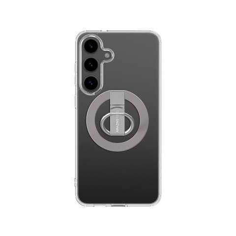 Etui silikonowe AMAZINGTHING Minimal Mag Case z pierścieniem magnetycznym i ringiem magnetycznym do Samsung Galaxy S25+ - przezr Etui silikonowe AMAZINGTHING Minimal Mag Case z pierścieniem magnetycznym i ringiem magnetycznym do Samsung Galaxy S25+ - przezr