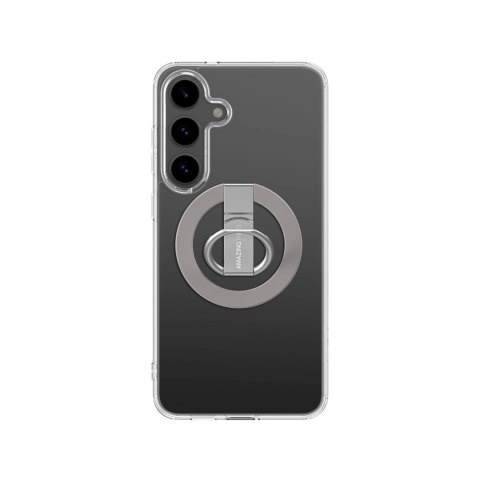 Etui silikonowe AMAZINGTHING Minimal Mag Case z pierścieniem magnetycznym i ringiem magnetycznym do Samsung Galaxy S25 - przezro Etui silikonowe AMAZINGTHING Minimal Mag Case z pierścieniem magnetycznym i ringiem magnetycznym do Samsung Galaxy S25 - przezro