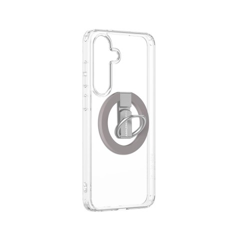 Etui silikonowe AMAZINGTHING Minimal Mag Case z pierścieniem magnetycznym i ringiem magnetycznym do Samsung Galaxy S25 - przezro Etui silikonowe AMAZINGTHING Minimal Mag Case z pierścieniem magnetycznym i ringiem magnetycznym do Samsung Galaxy S25 - przezro