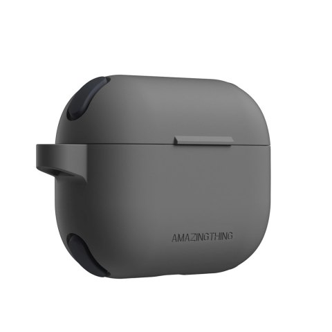 Etui silikonowe AMAZINGTHING Omni Case do AirPods Pro 2 - czarne Etui silikonowe AMAZINGTHING Omni Case do AirPods Pro 2 - czarne