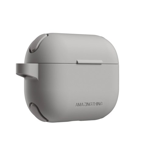 Etui silikonowe AMAZINGTHING Omni Case do AirPods Pro 2 - szare Etui silikonowe AMAZINGTHING Omni Case do AirPods Pro 2 - szare