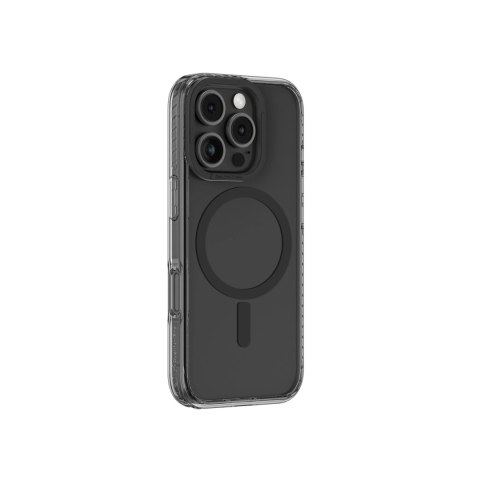 Etui silikonowe AMAZINGTHING Titan Pro Mag Case z pierścieniem magnetycznym do iPhone 16 Pro Max - czarne