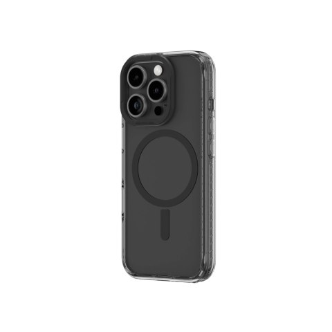 Etui silikonowe AMAZINGTHING Titan Pro Mag Case z pierścieniem magnetycznym do iPhone 16 Pro - czarne