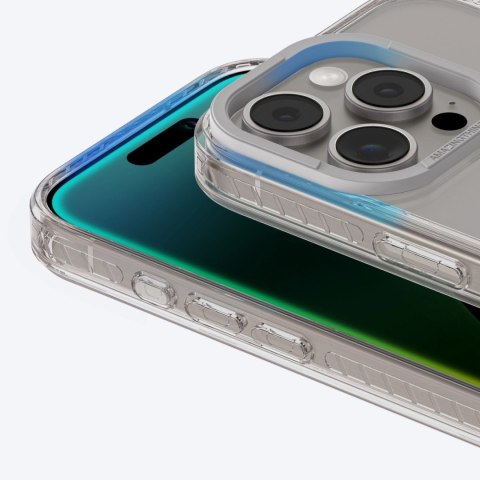 Etui silikonowe AMAZINGTHING Titan Pro Mag Case z pierścieniem magnetycznym do iPhone 16 Pro - szare