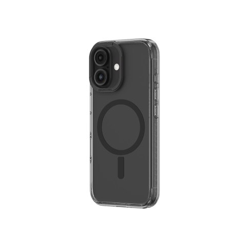 Etui silikonowe AMAZINGTHING Titan Pro Mag Case z pierścieniem magnetycznym do iPhone 16 - czarne