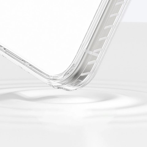 Etui silikonowe AMAZINGTHING Titan Pro Mag Case z pierścieniem magnetycznym do iPhone 16 - przezroczyste