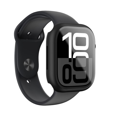 Etui ze szkłem hartowanym AMAZINGTHING Radix Glass do Apple Watch 42mm - czarne
