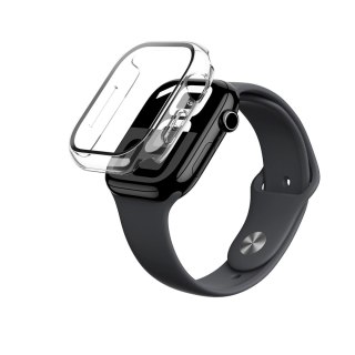 Etui ze szkłem hartowanym AMAZINGTHING Radix Glass do Apple Watch 42mm - przezroczyste