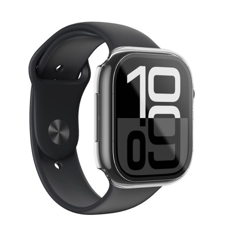 Etui ze szkłem hartowanym AMAZINGTHING Radix Glass do Apple Watch 42mm - przezroczyste
