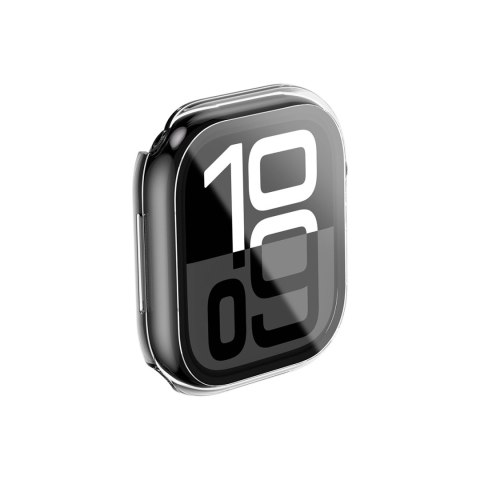Etui ze szkłem hartowanym AMAZINGTHING Radix Glass do Apple Watch 46mm - przezroczyste