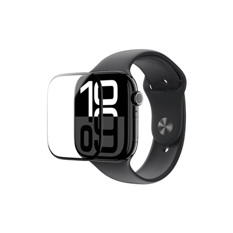 Folia ochronna AMAZINGTHING Radix Film z czarną ramką do Apple Watch 46mm Folia ochronna AMAZINGTHING Radix Film z czarną ramką do Apple Watch 46mm