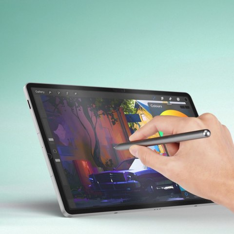 Folia ochronna Dux Ducis Naad Paperlike matowa na Samsung Galaxy Tab S10 FE Plus - z czarną ramką Folia ochronna Dux Ducis Naad Paperlike matowa na Samsung Galaxy Tab S10 FE Plus - z czarną ramką